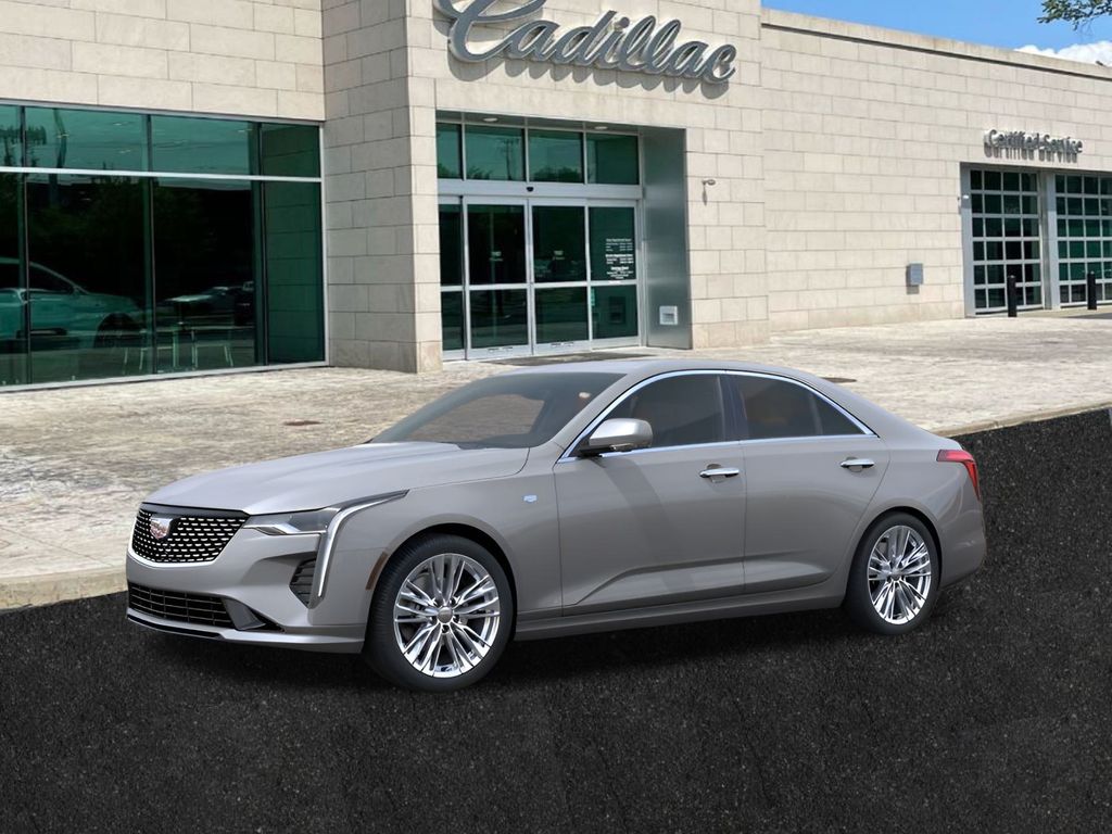 new 2025 Cadillac CT4 car, priced at $46,460