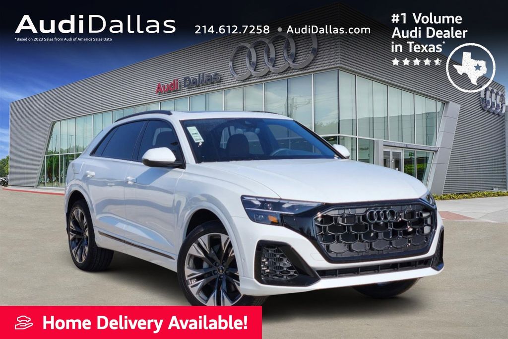 new 2025 Audi Q8 car, priced at $86,615