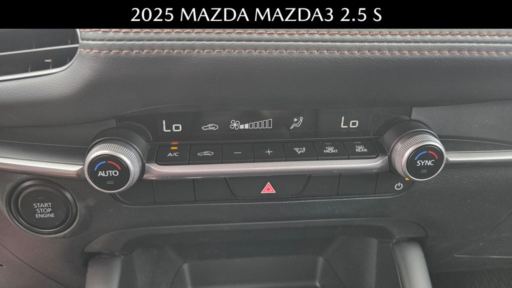 new 2025 Mazda Mazda3 car, priced at $26,490