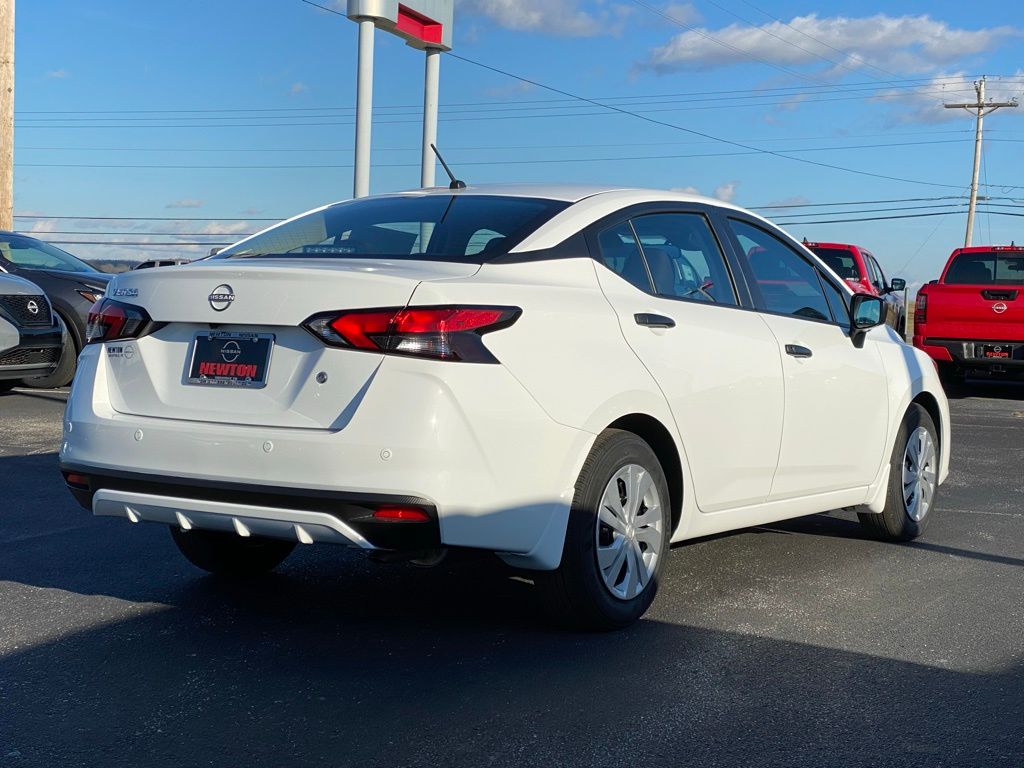 new 2025 Nissan Versa car, priced at $20,319