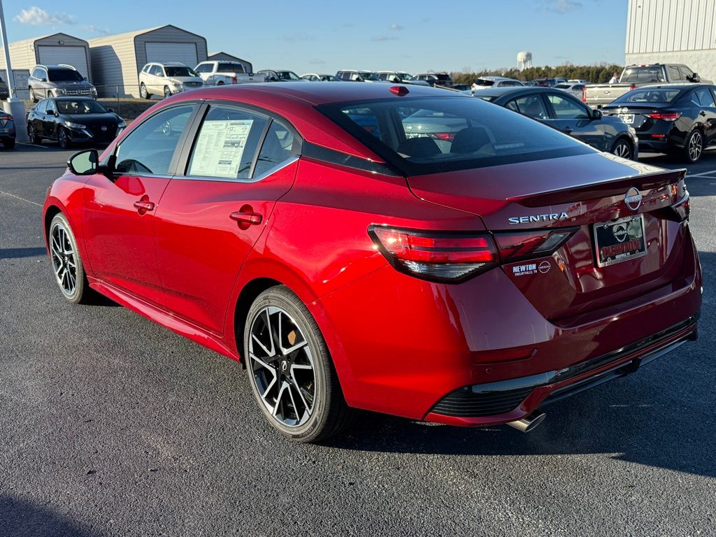 new 2025 Nissan Sentra car, priced at $27,555