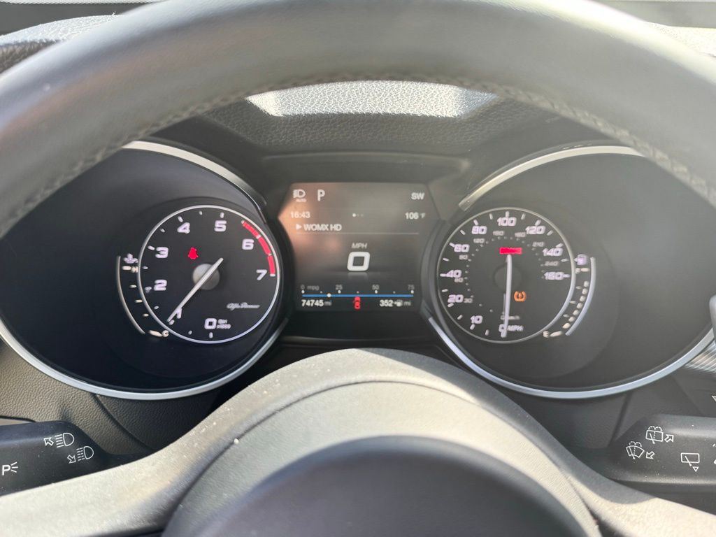 used 2018 Alfa Romeo Stelvio car, priced at $15,991