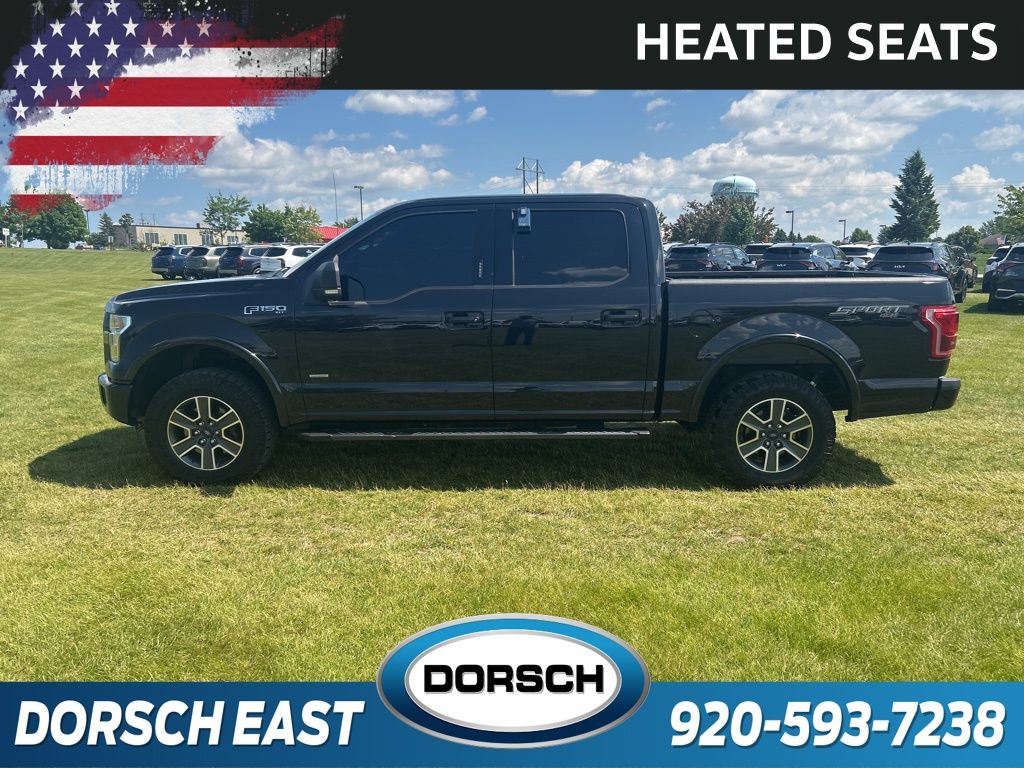 used 2015 Ford F-150 car, priced at $17,400