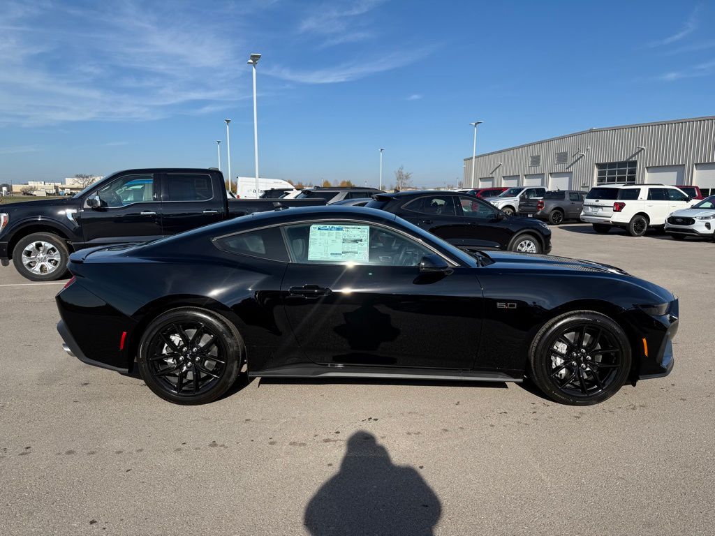 new 2025 Ford Mustang car, priced at $54,321