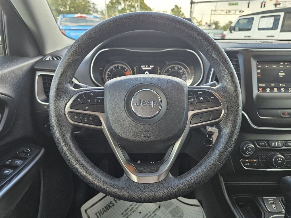 used 2019 Jeep Cherokee car, priced at $15,493