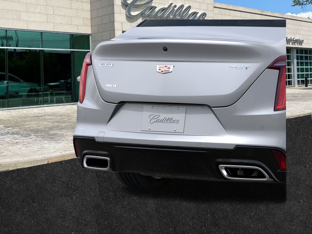 new 2025 Cadillac CT4 car, priced at $46,460