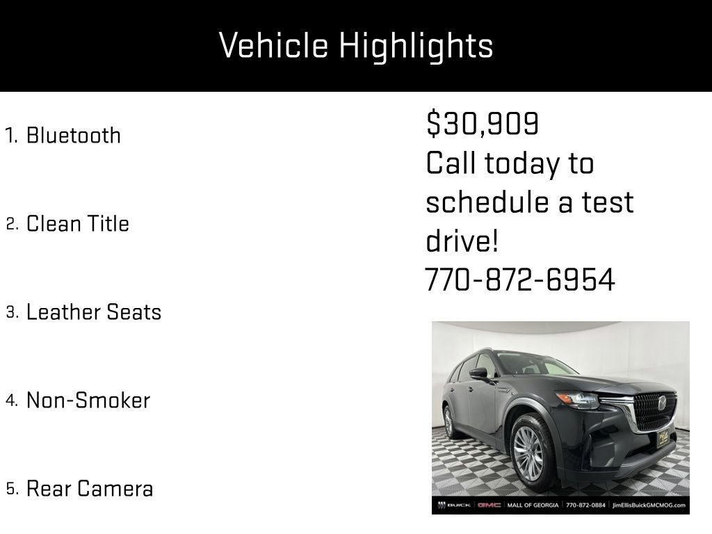 used 2024 Mazda CX-90 car, priced at $30,909