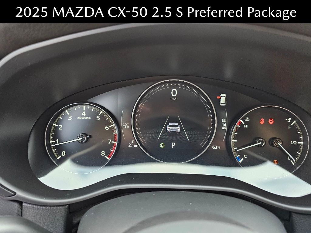 new 2025 Mazda CX-50 car, priced at $33,910