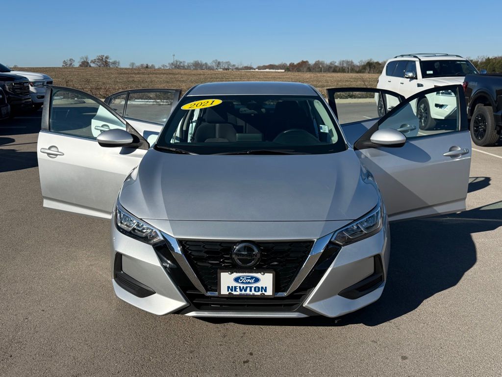 used 2021 Nissan Sentra car, priced at $15,577