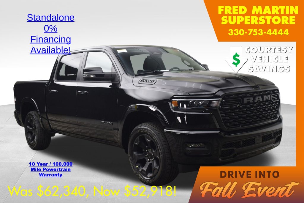 new 2026 Ram 1500 car, priced at $52,918
