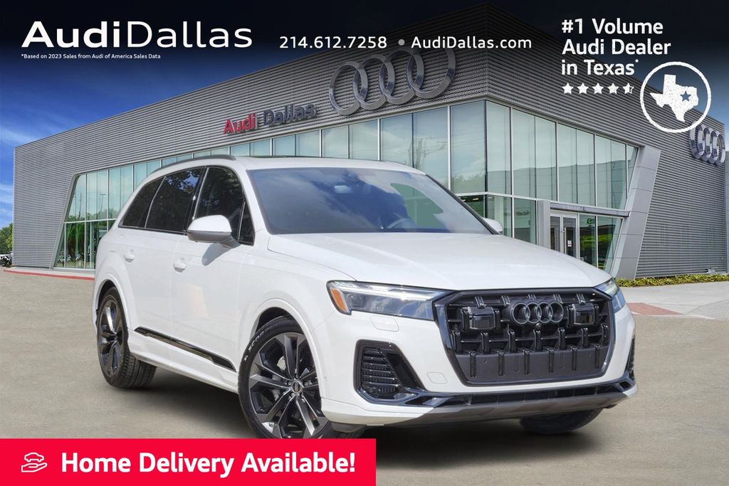 new 2025 Audi Q7 car, priced at $77,450