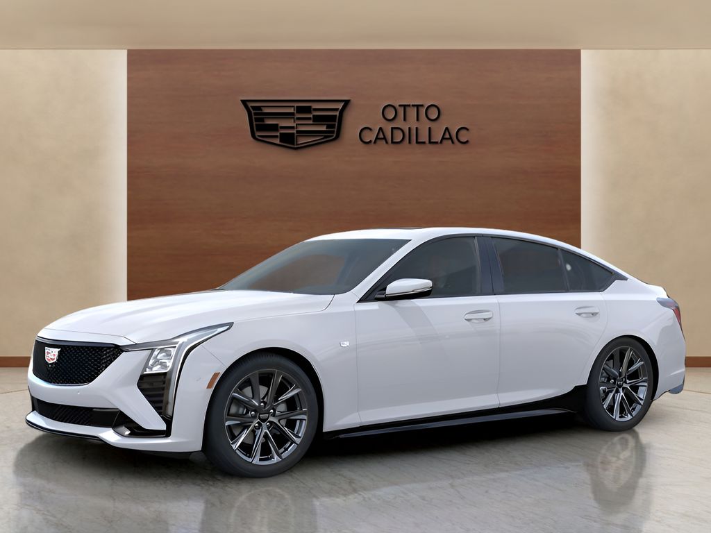 new 2025 Cadillac CT5 car, priced at $54,835