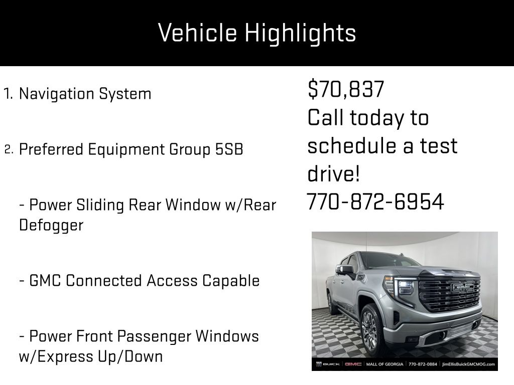 used 2024 GMC Sierra 1500 car, priced at $70,837