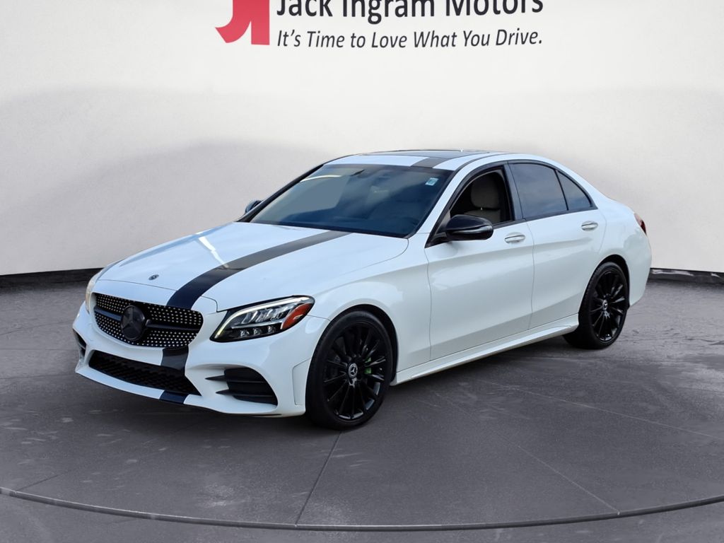 used 2019 Mercedes-Benz C-Class car, priced at $19,997