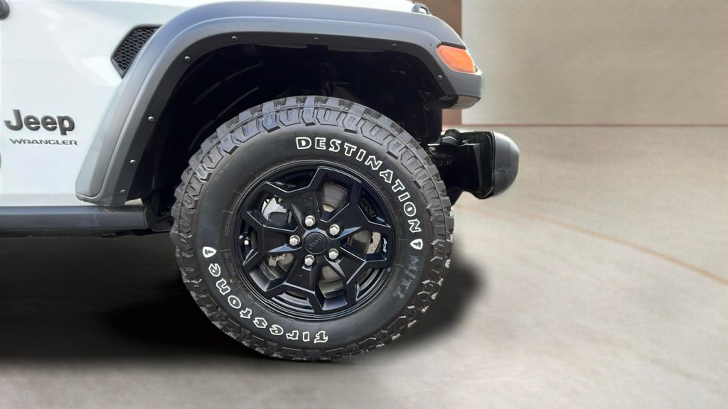 used 2022 Jeep Wrangler car, priced at $29,500