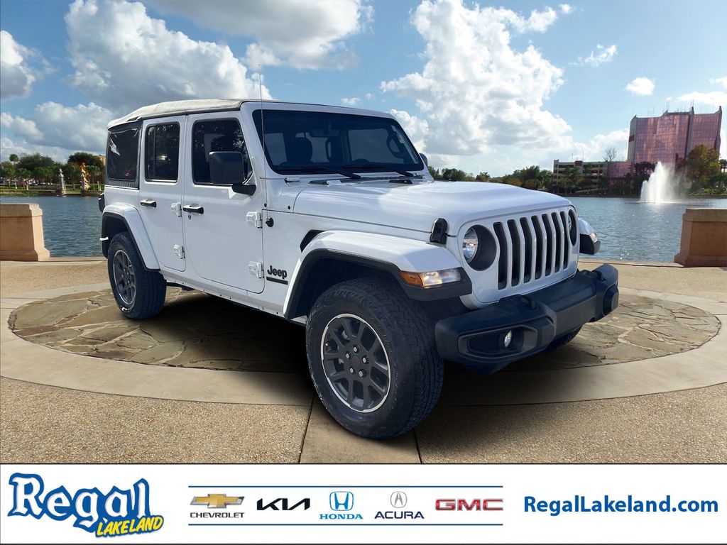 used 2021 Jeep Wrangler car, priced at $32,497