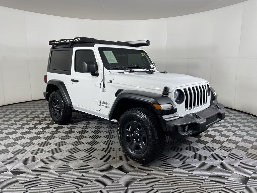 used 2021 Jeep Wrangler car, priced at $26,287