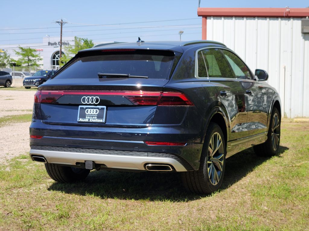 new 2025 Audi Q8 car, priced at $78,865