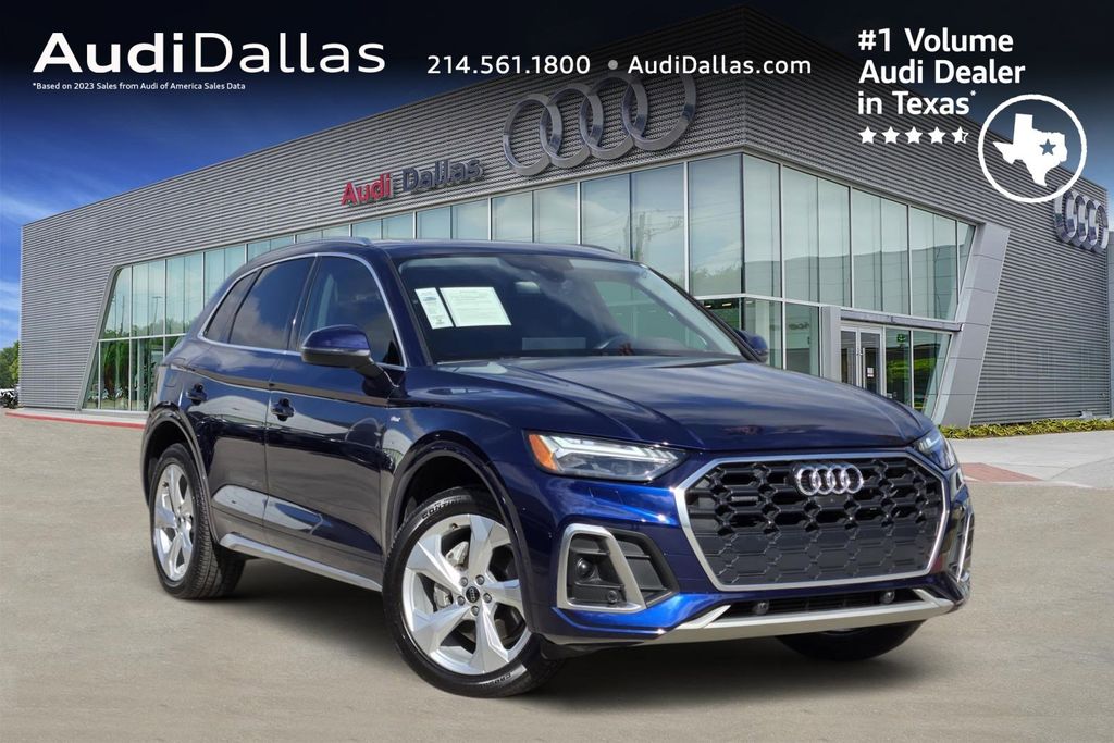 used 2023 Audi Q5 car, priced at $37,142