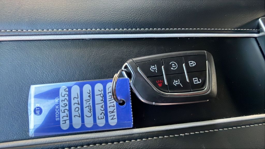 used 2022 Cadillac Escalade car, priced at $58,000