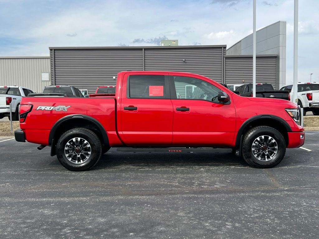 used 2024 Nissan Titan car, priced at $49,500