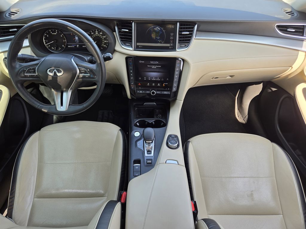 used 2022 INFINITI QX50 car, priced at $26,131