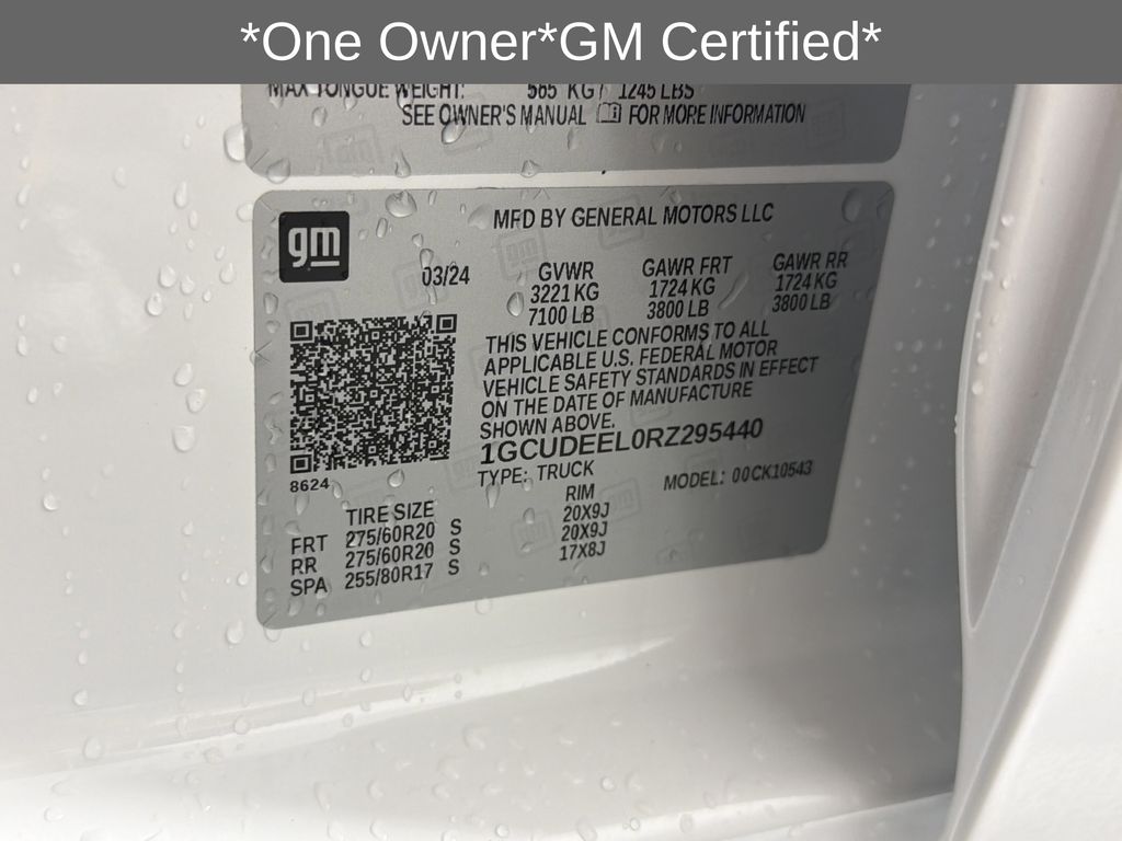 used 2024 Chevrolet Silverado 1500 car, priced at $60,995