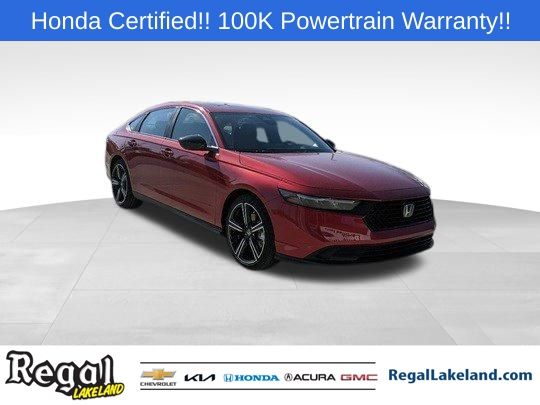 used 2024 Honda Accord Hybrid car, priced at $29,491
