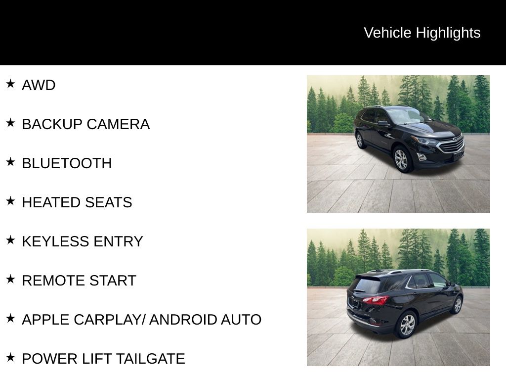 used 2019 Chevrolet Equinox car, priced at $15,500