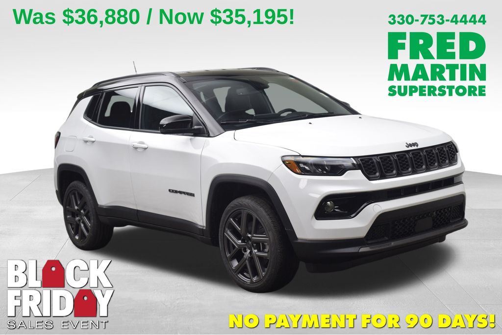 new 2026 Jeep Compass car, priced at $35,195