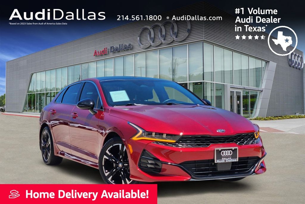 used 2021 Kia K5 car, priced at $24,553