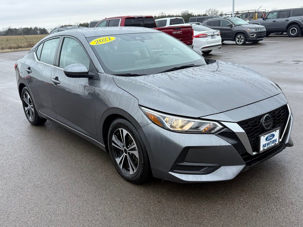 used 2021 Nissan Sentra car, priced at $16,777