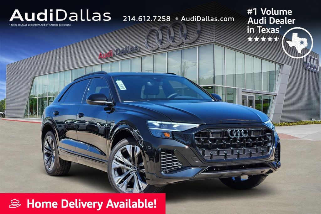 new 2025 Audi Q8 car, priced at $81,465