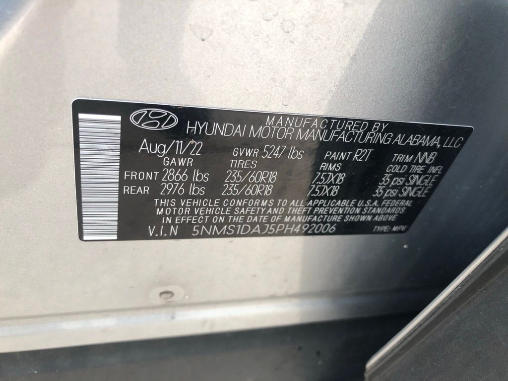 used 2023 Hyundai Santa Fe car, priced at $24,495