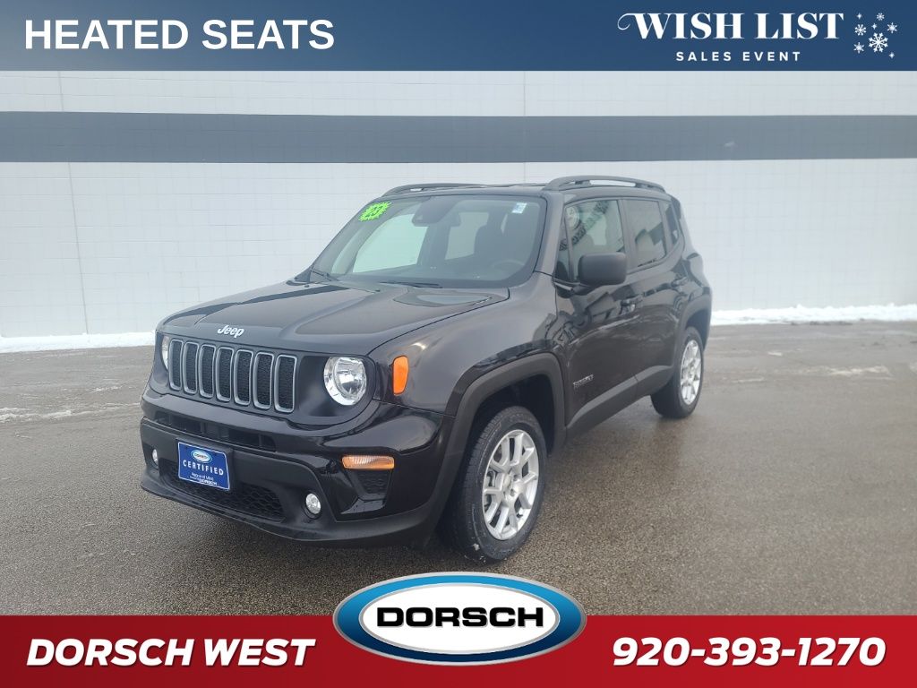 used 2023 Jeep Renegade car, priced at $21,456