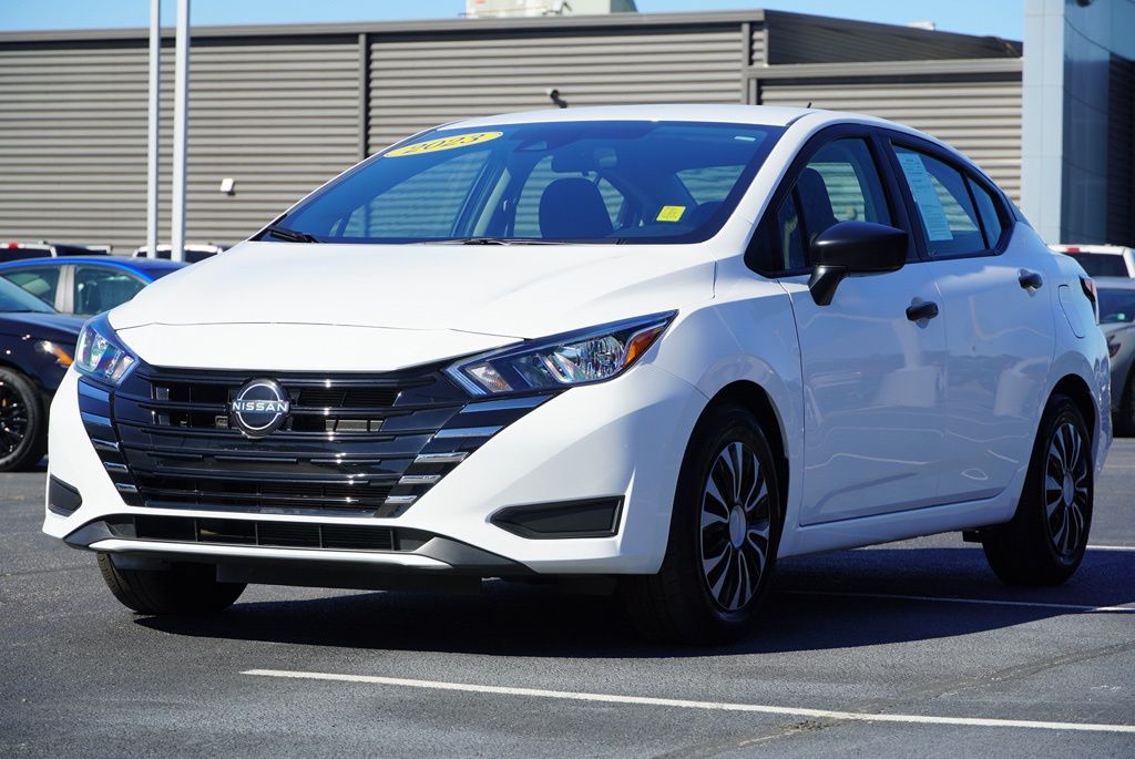 used 2023 Nissan Versa car, priced at $16,500