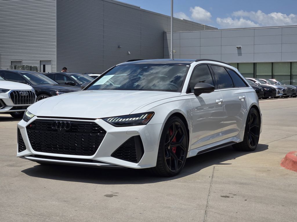 used 2025 Audi RS 6 Avant performance car, priced at $130,495