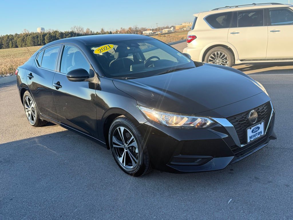 used 2021 Nissan Sentra car, priced at $16,000