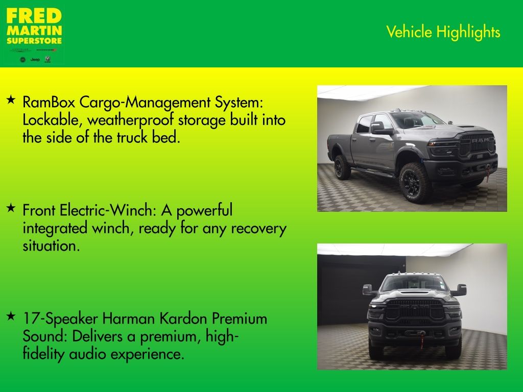 new 2026 Ram 2500 car, priced at $78,931