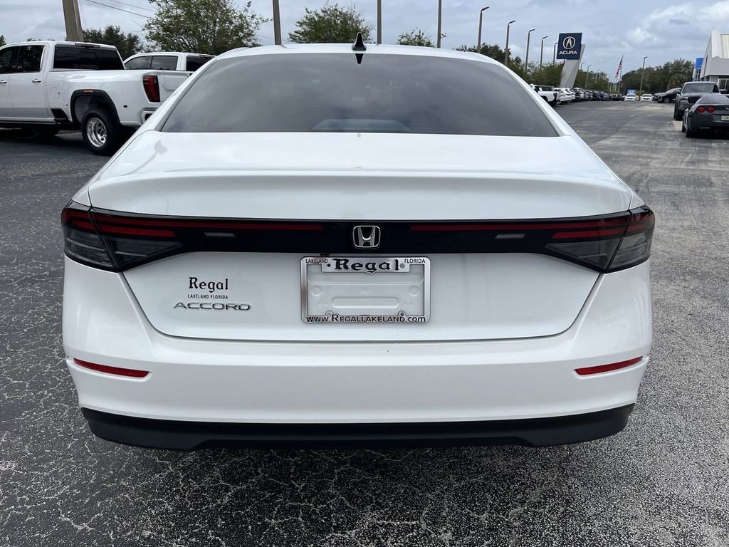 new 2025 Honda Accord car, priced at $30,878