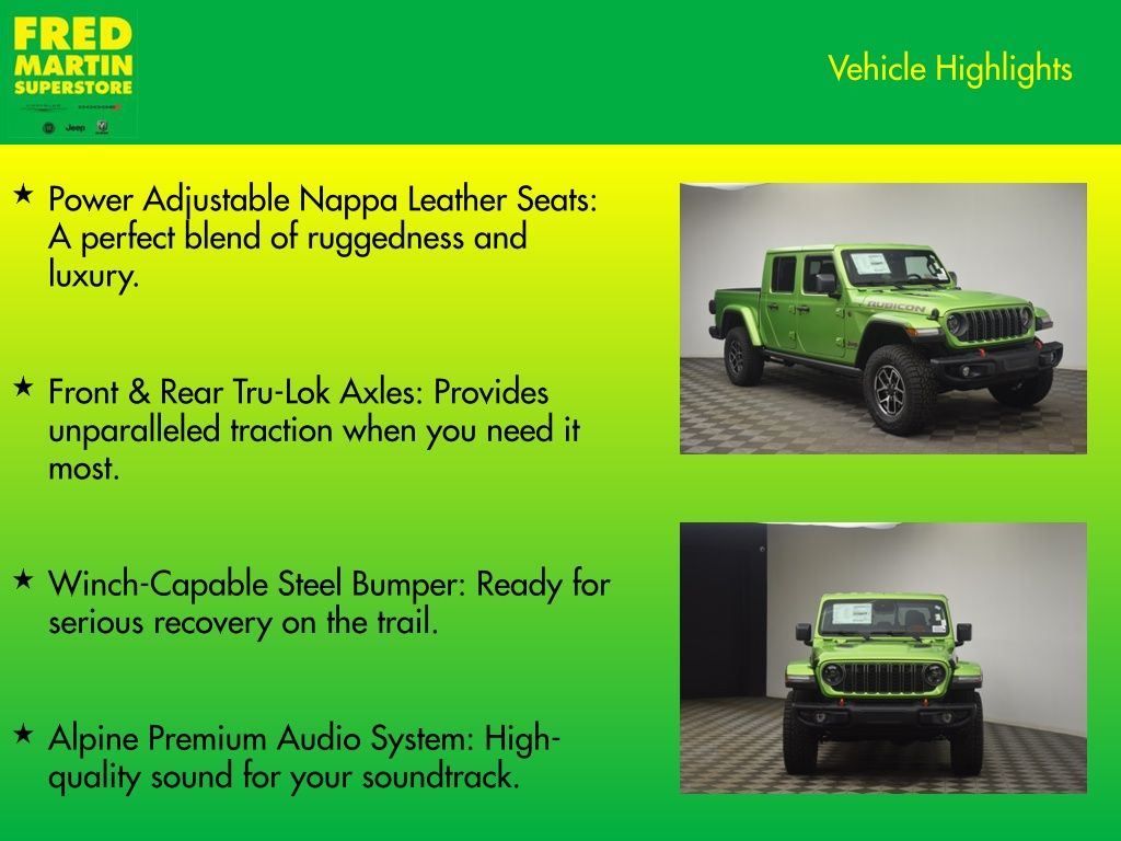 new 2025 Jeep Gladiator car, priced at $55,906