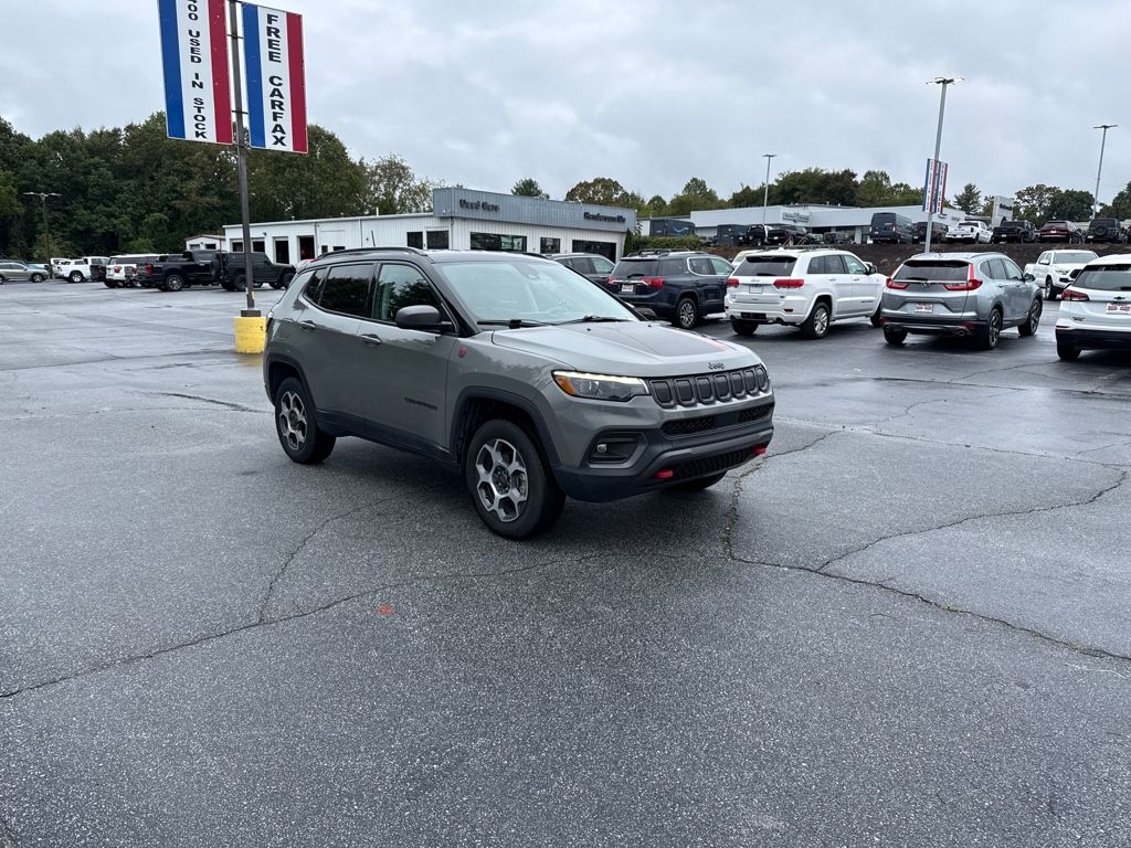used 2022 Jeep Compass car, priced at $21,990