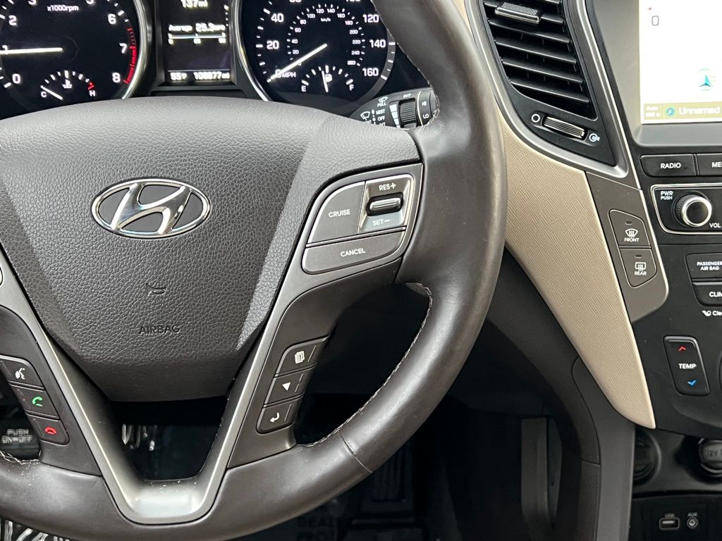 used 2017 Hyundai Santa Fe Sport car, priced at $12,500