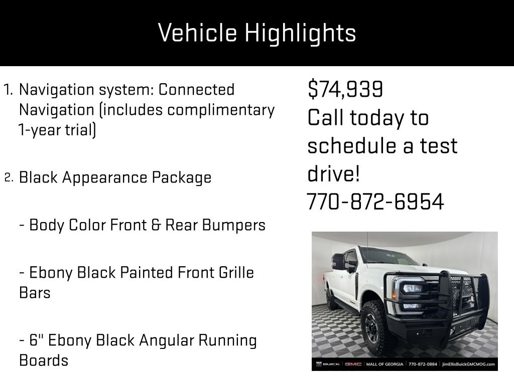 used 2024 Ford F-250SD car, priced at $74,939