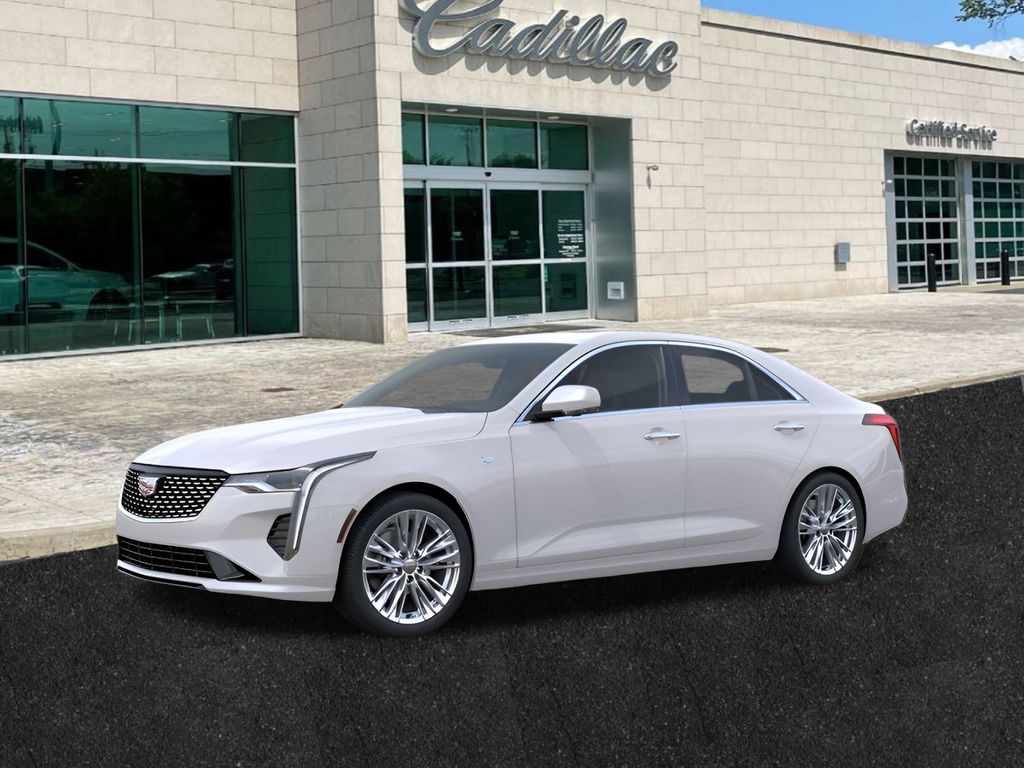 new 2025 Cadillac CT4 car, priced at $47,060