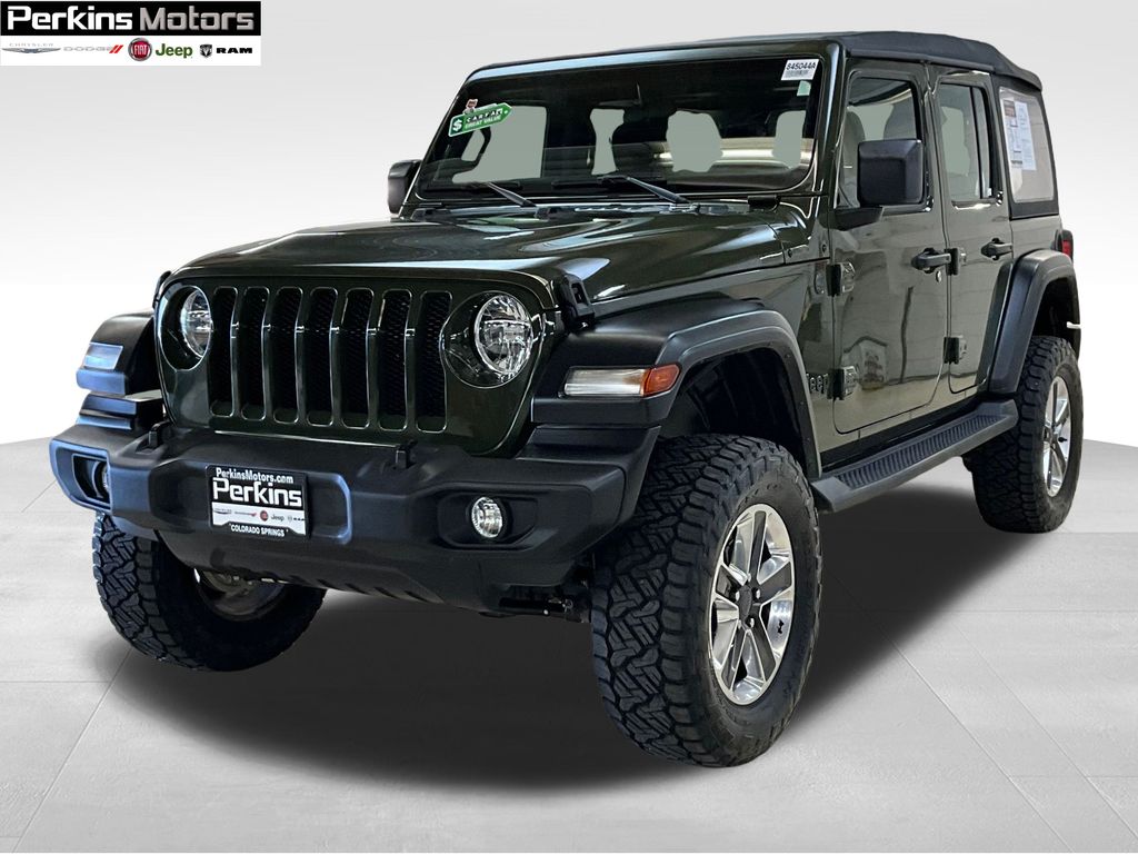 used 2022 Jeep Wrangler car, priced at $33,376