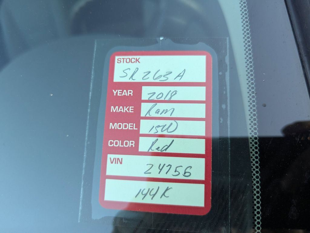 used 2018 Ram 1500 car, priced at $11,991