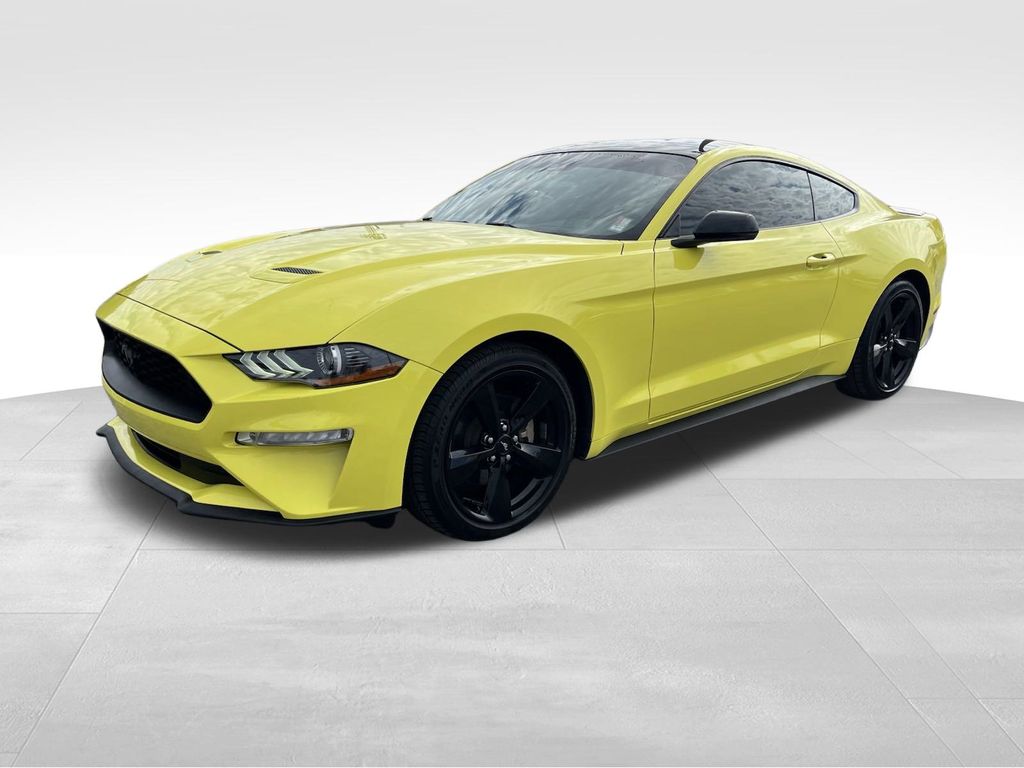 used 2021 Ford Mustang car, priced at $21,591