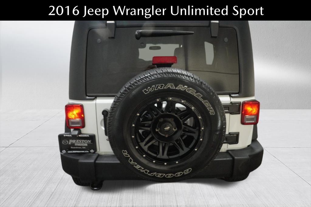 used 2016 Jeep Wrangler car, priced at $18,350