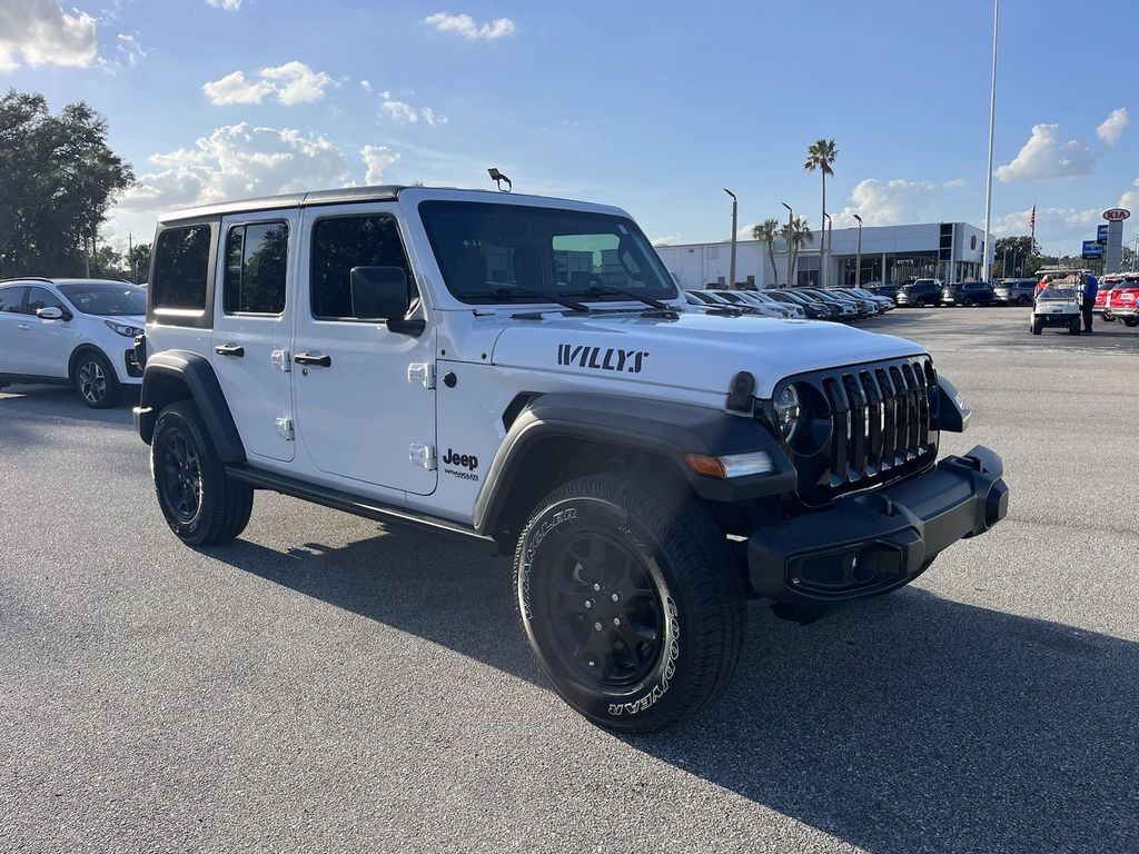 used 2021 Jeep Wrangler car, priced at $31,682